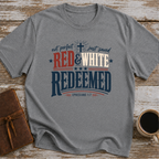 Red and White Redeemed T-Shirt