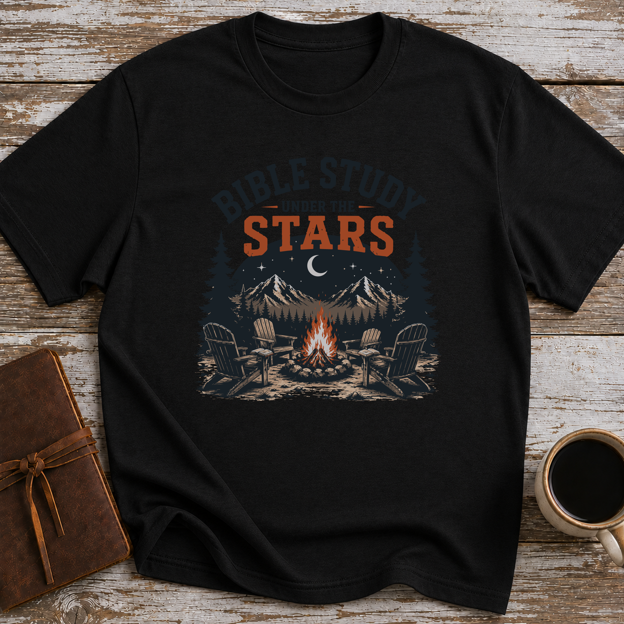 Bible Study Under The Stars - T-Shirt