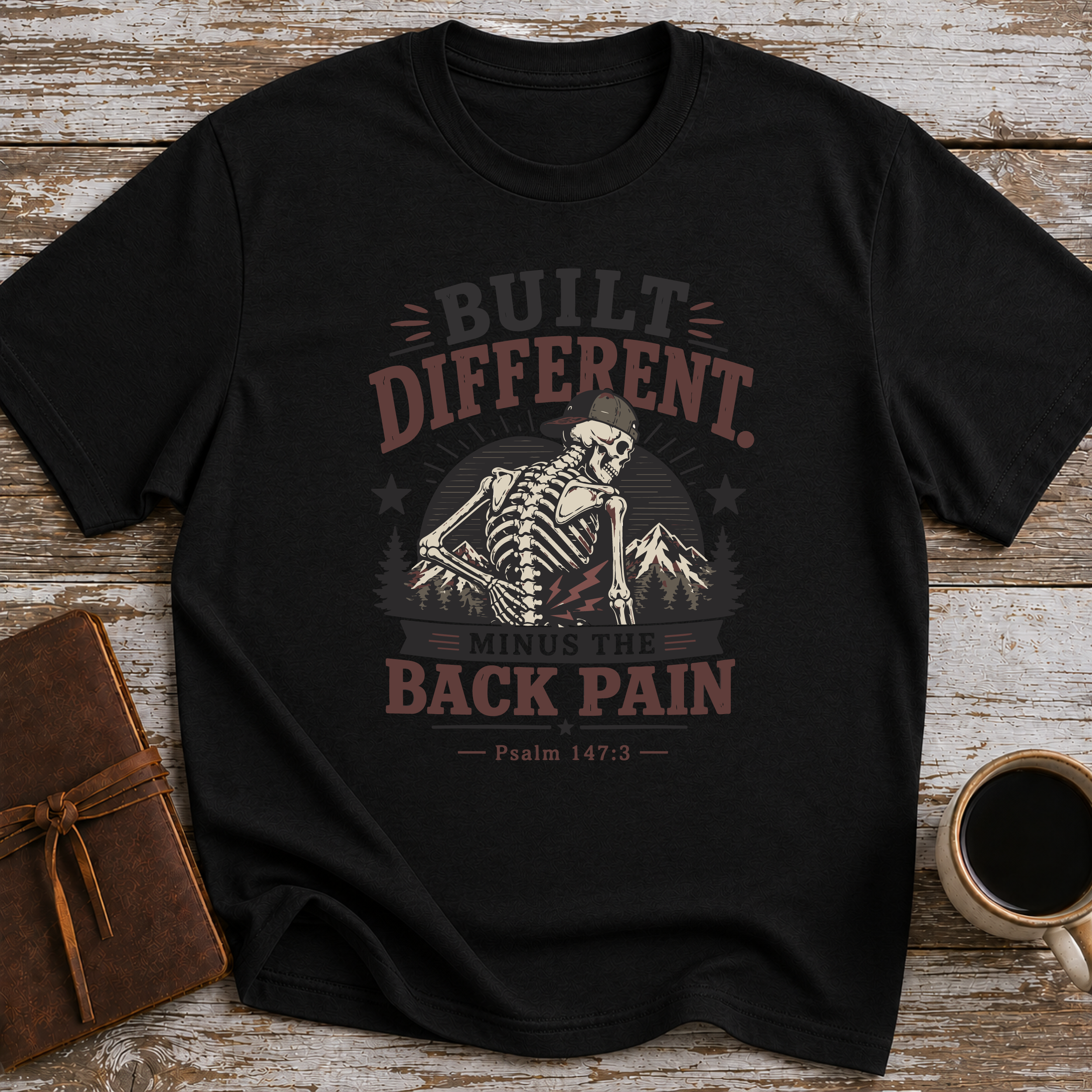 Built Different. Minus The Back Pain - T-Shirt