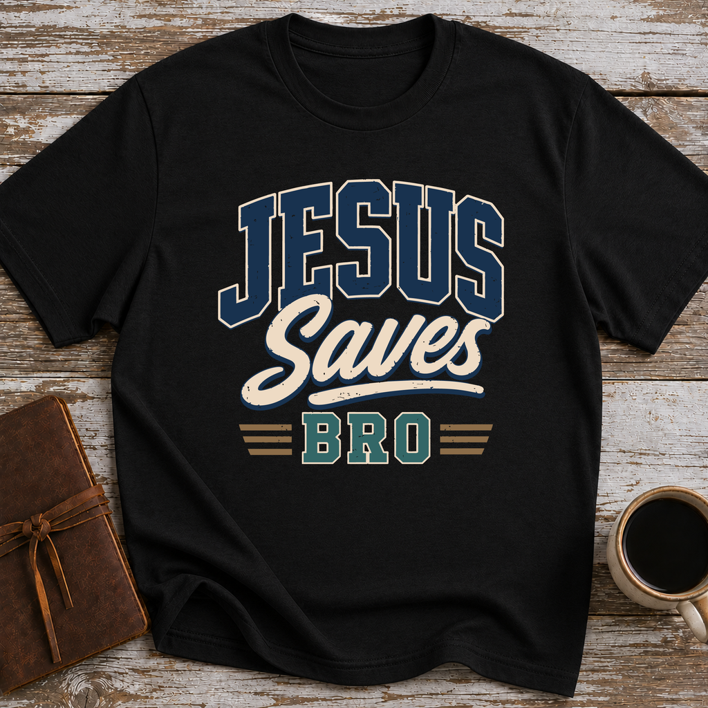 Jesus Saves Bro - T-Shirt