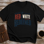 Red And White Redeemed - T-Shirt