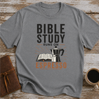 Bible Study Runs On Espresso - T-Shirt