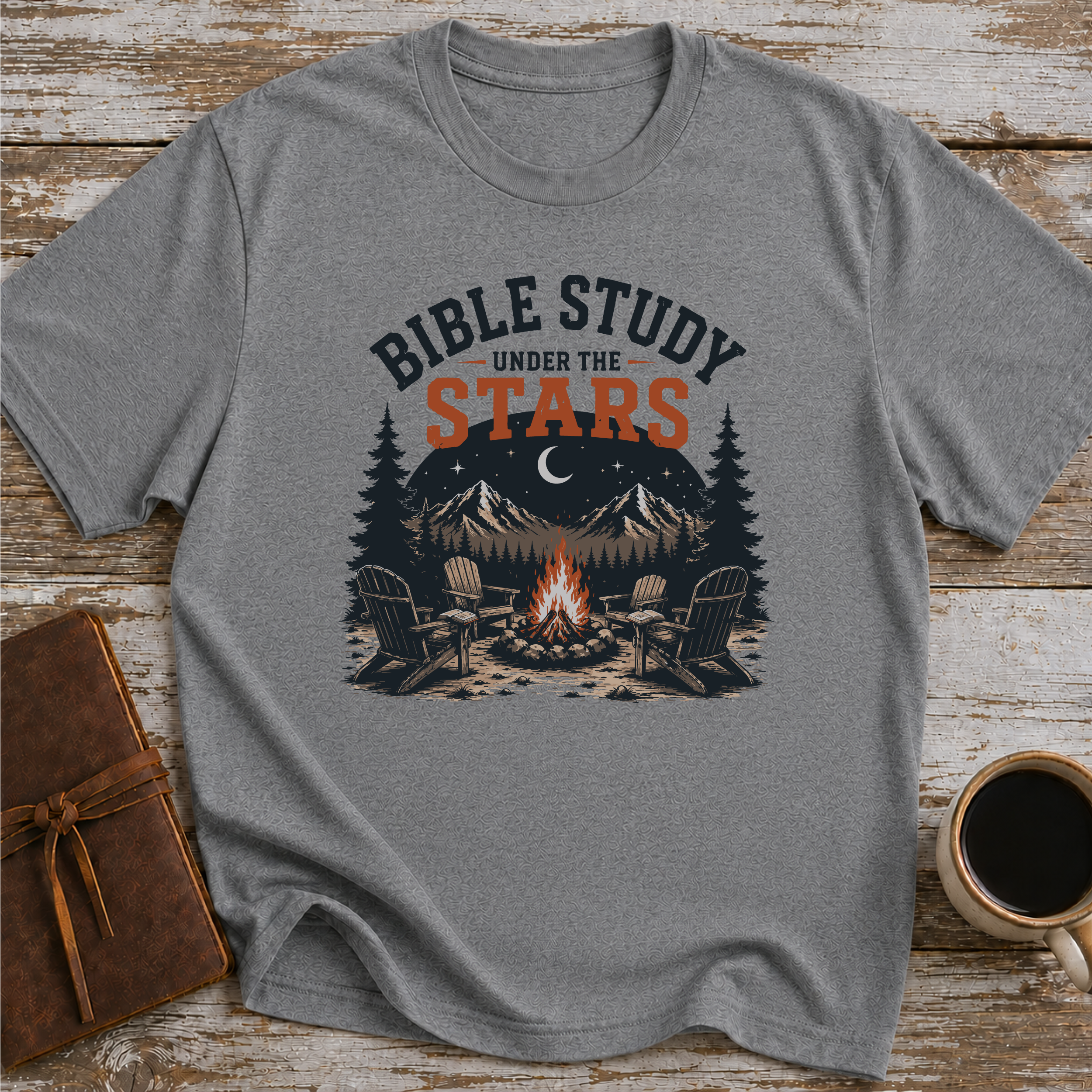 Bible Study Under The Stars - T-Shirt