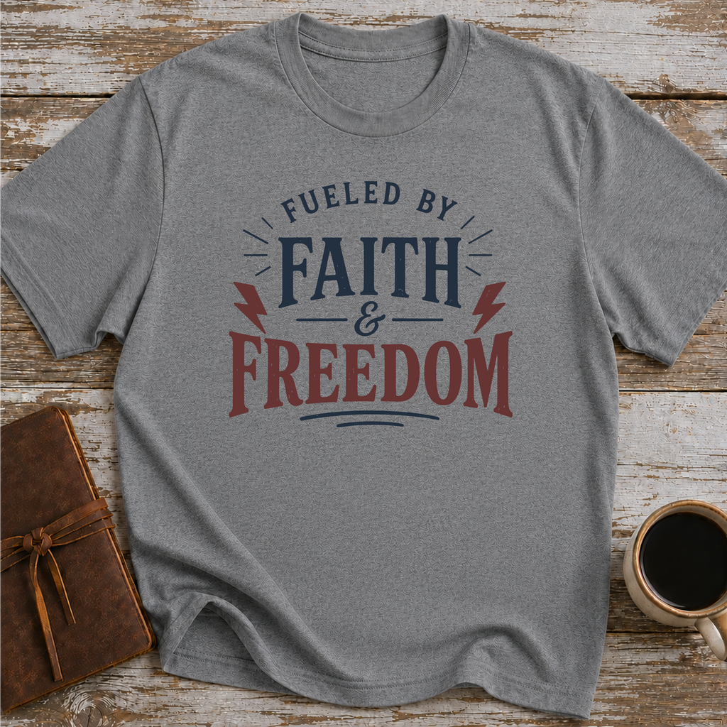 Fueled By Faith And Freedom - T-Shirt