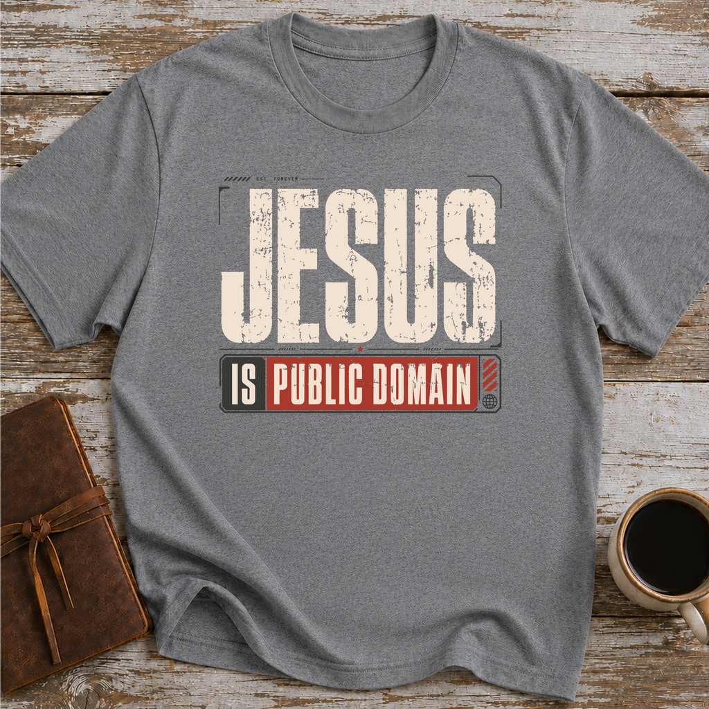 Jesus Is Public Domain T-Shirt