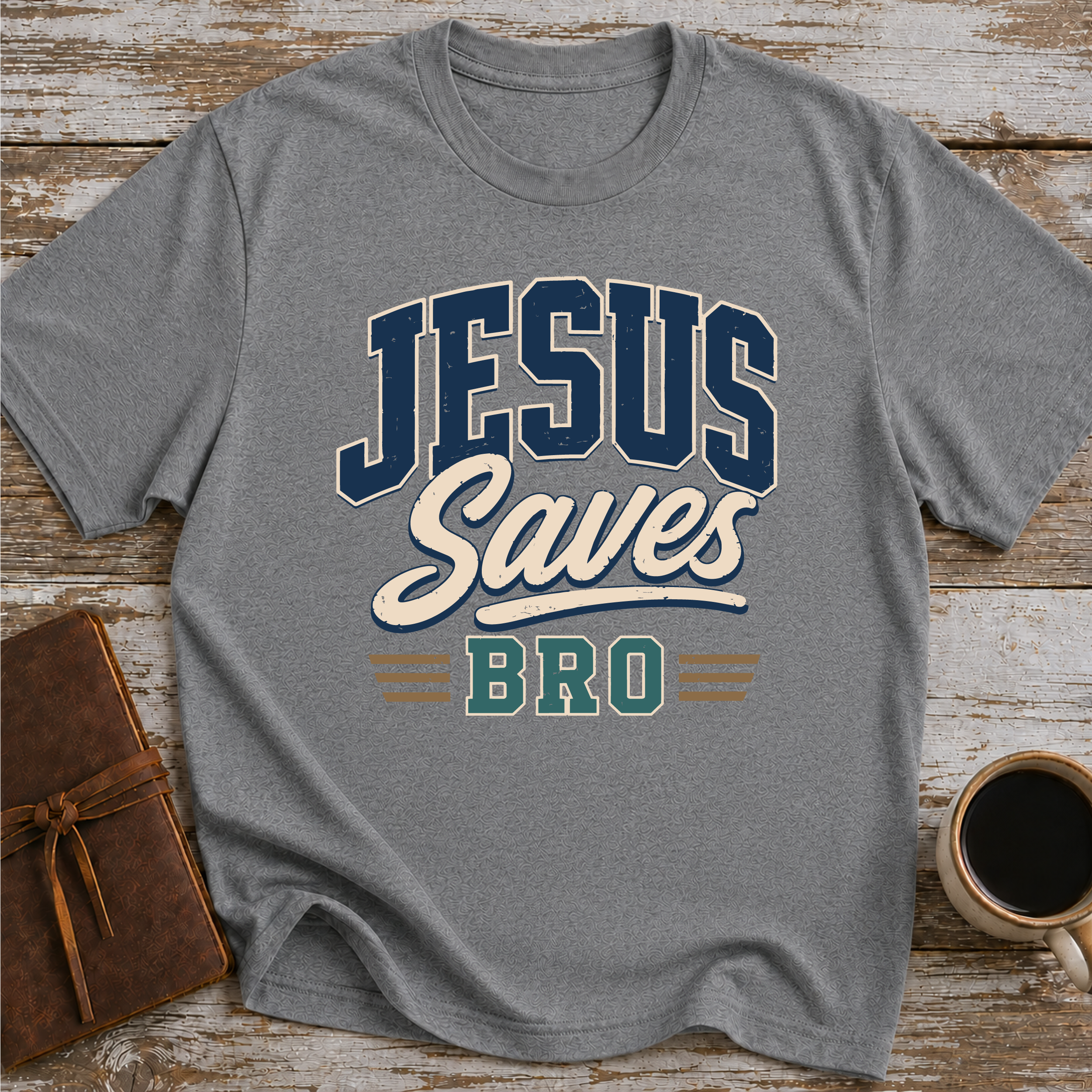 Jesus Saves Bro - T-Shirt