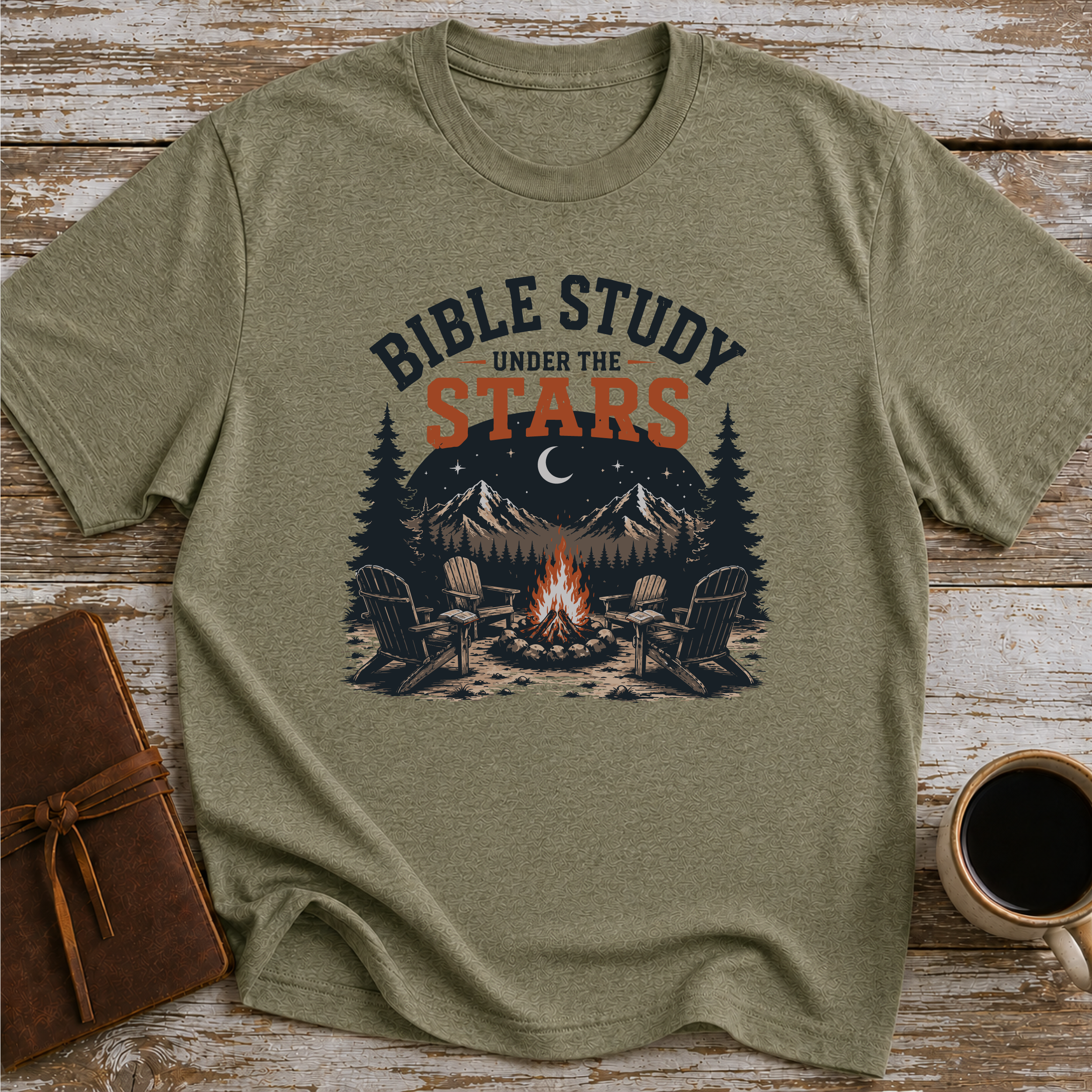 Bible Study Under The Stars - T-Shirt