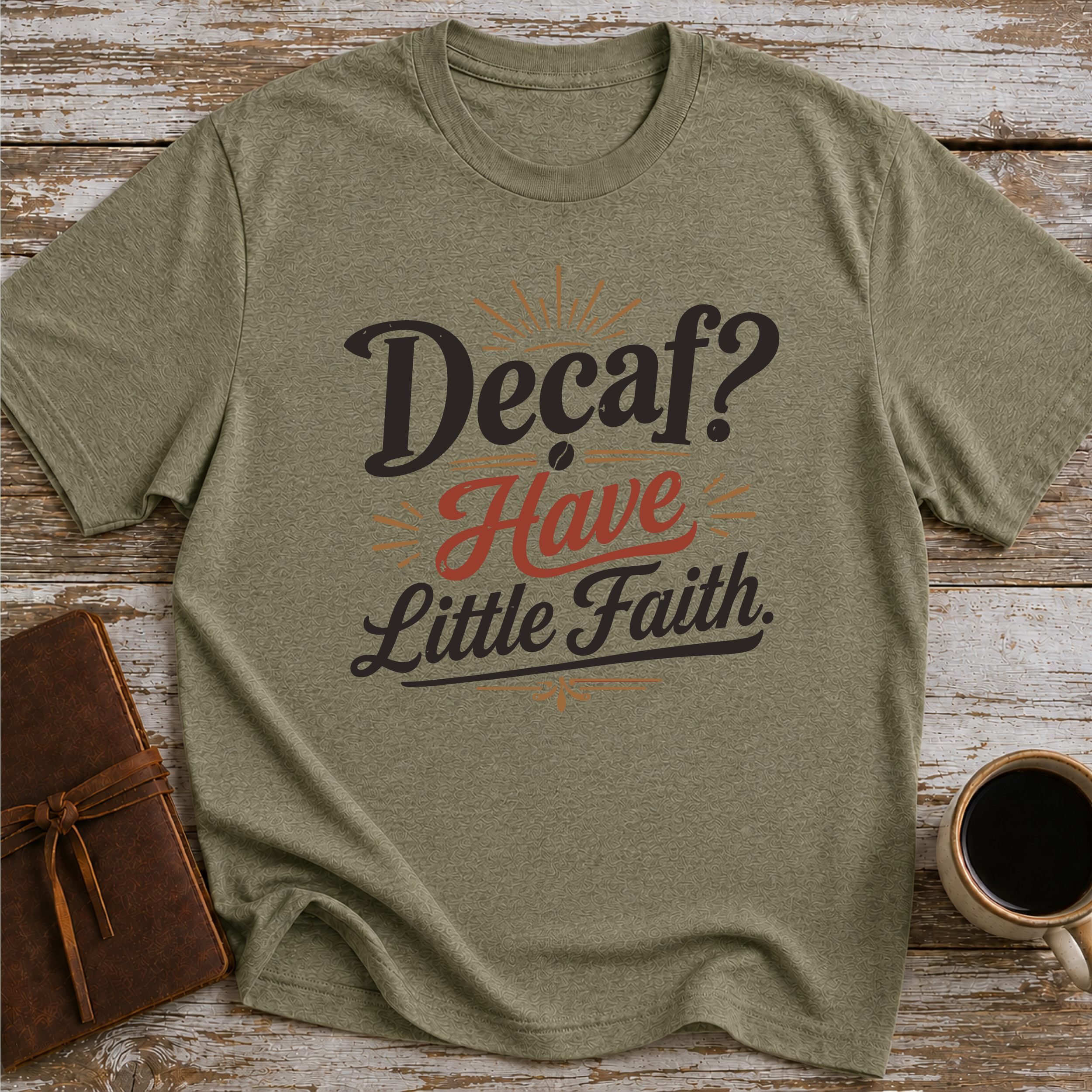 Decaf Have Little Faith - T-Shirt