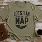 God’s Plan Includes A Nap - T-Shirt