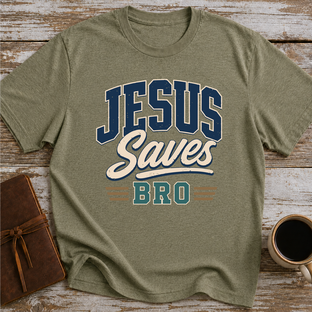 Jesus Saves Bro - T-Shirt