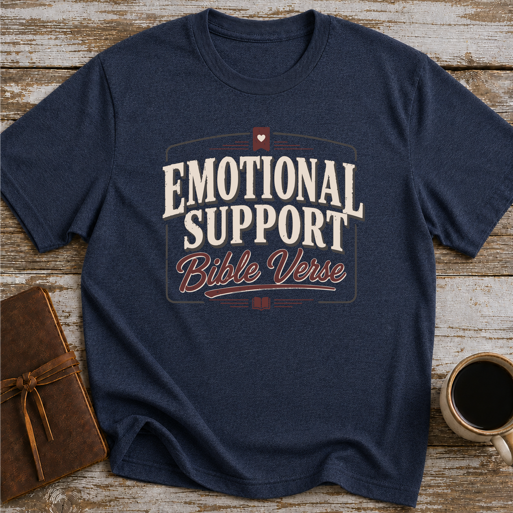 Emotional Support Bible Verse - T-Shirt