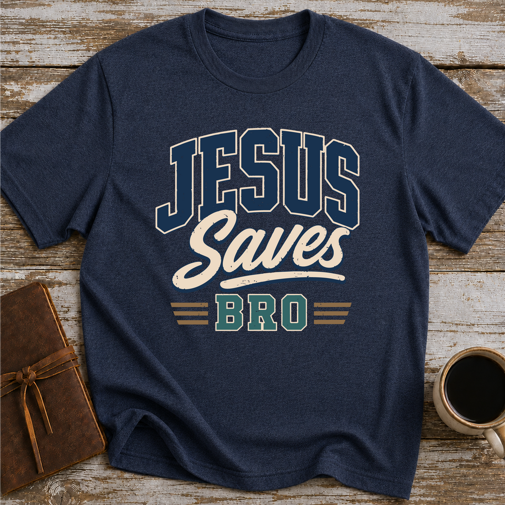 Jesus Saves Bro - T-Shirt