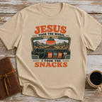 Jesus took the wheel, I took the snacks T-Shirt