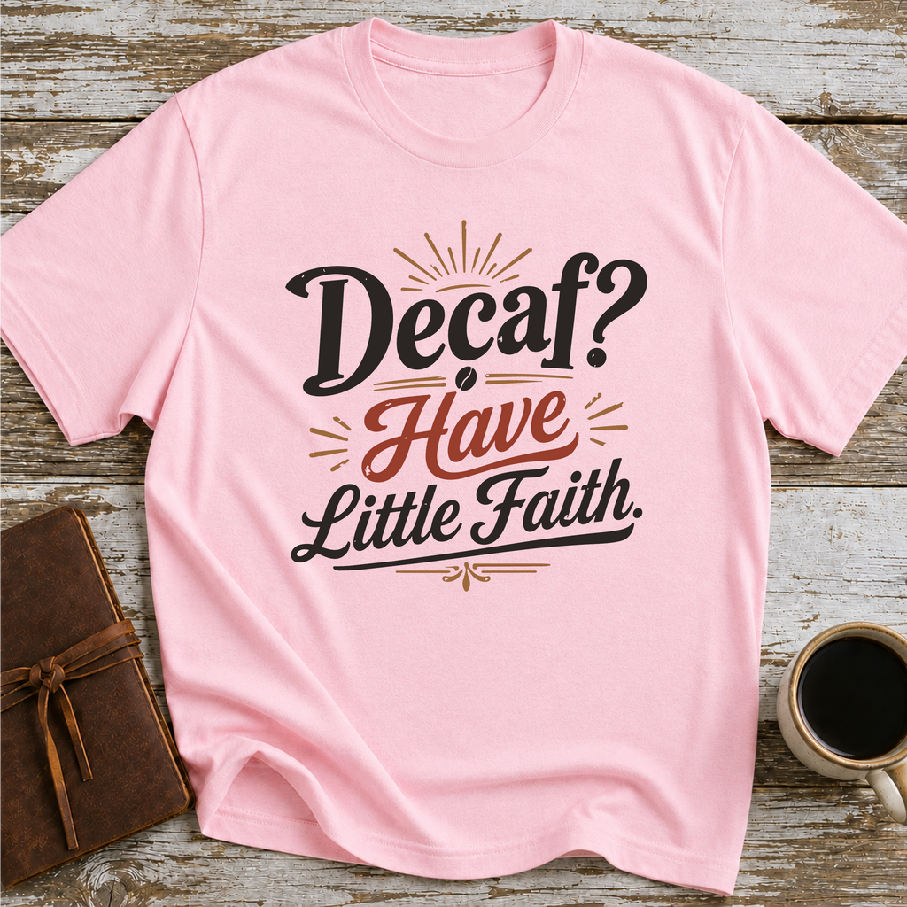 Decaf Have Little Faith - T-Shirt