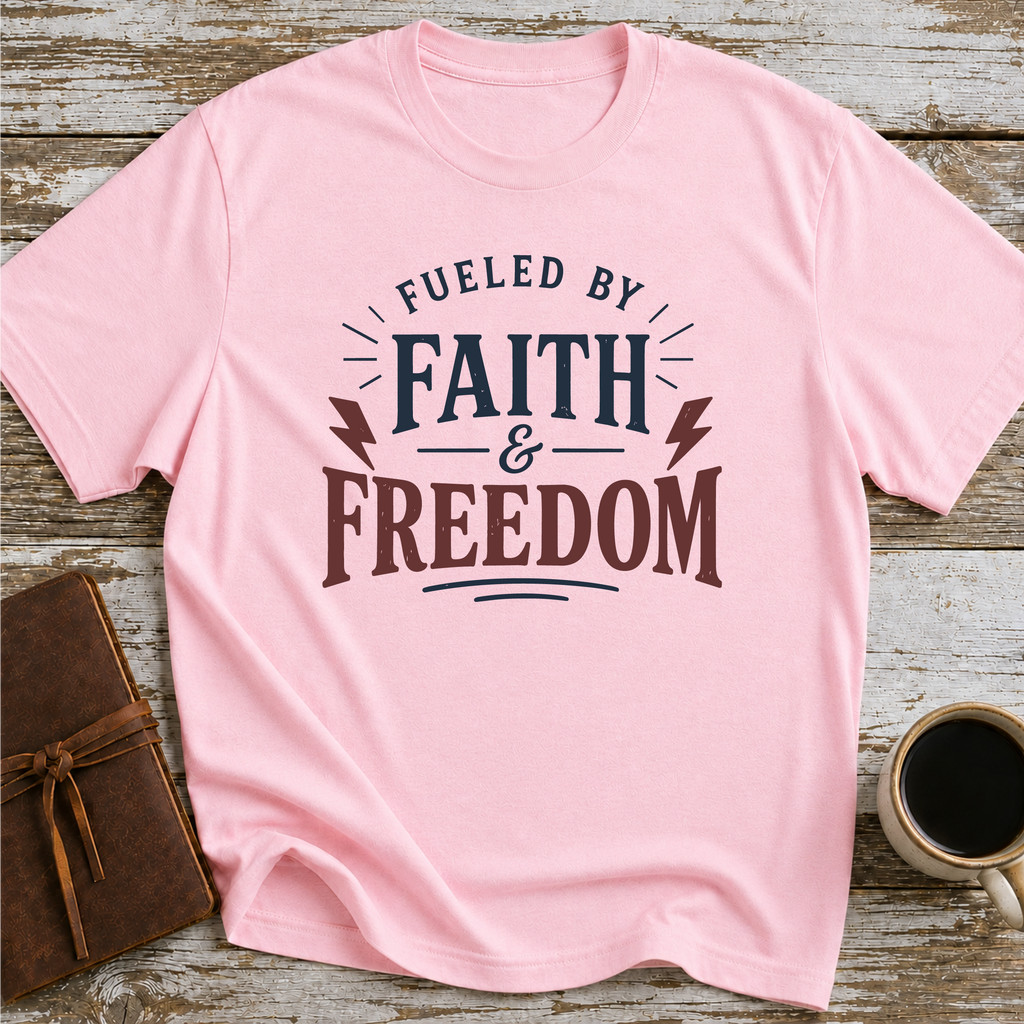 Fueled By Faith And Freedom - T-Shirt