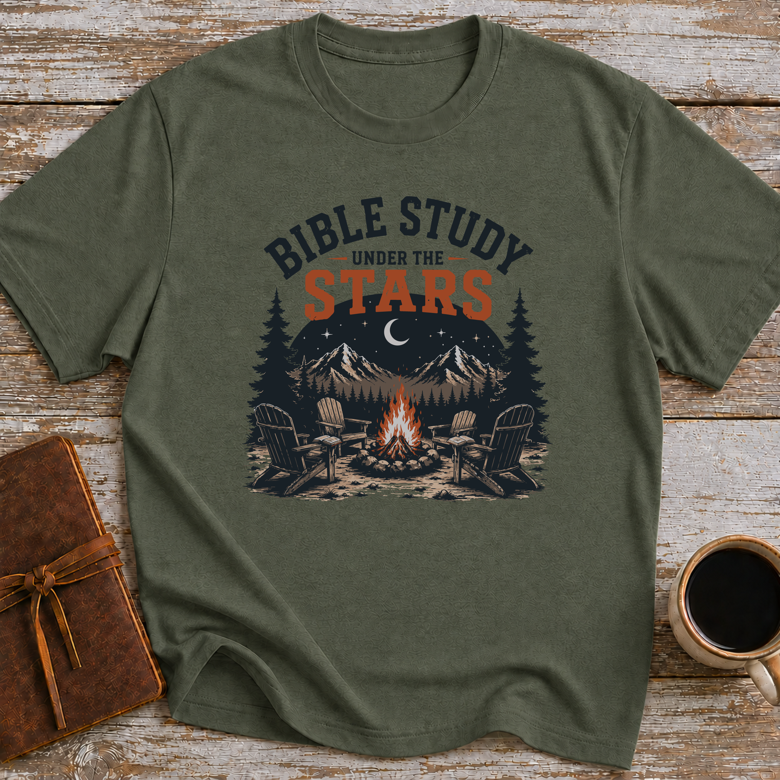 Bible Study Under The Stars - T-Shirt