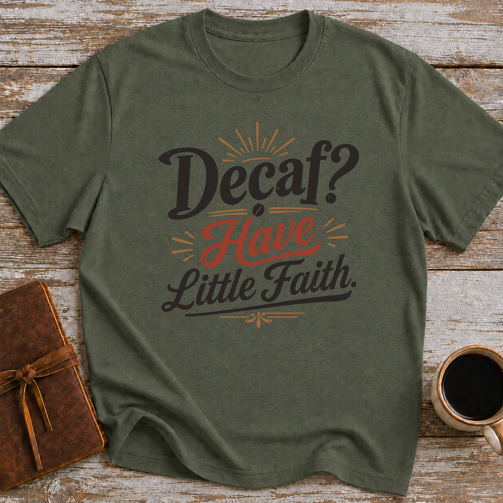 Decaf Have Little Faith - T-Shirt