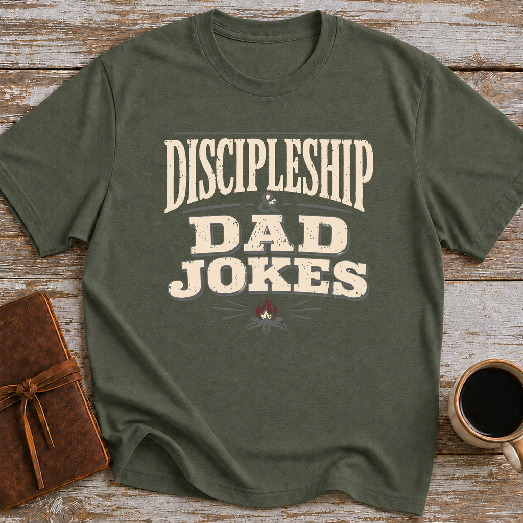 Discipleship & Dad Jokes - T-Shirt
