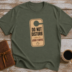 Do Not Disturb Unless It's Jesus Or Coffee - T-Shirt