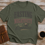 Fasting From Negativity Not Espresso - T-Shirt