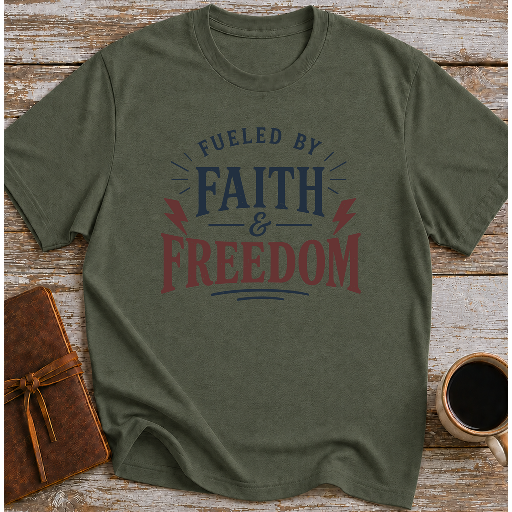 Fueled By Faith And Freedom - T-Shirt