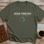 Jesus Forgives. I’m Still Buffering... - T-Shirt