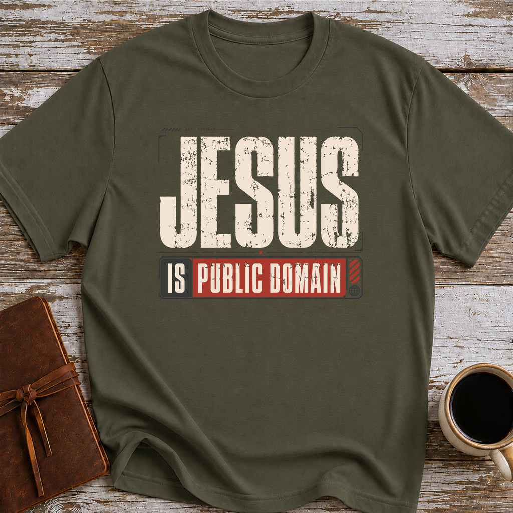 Jesus Is Public Domain T-Shirt