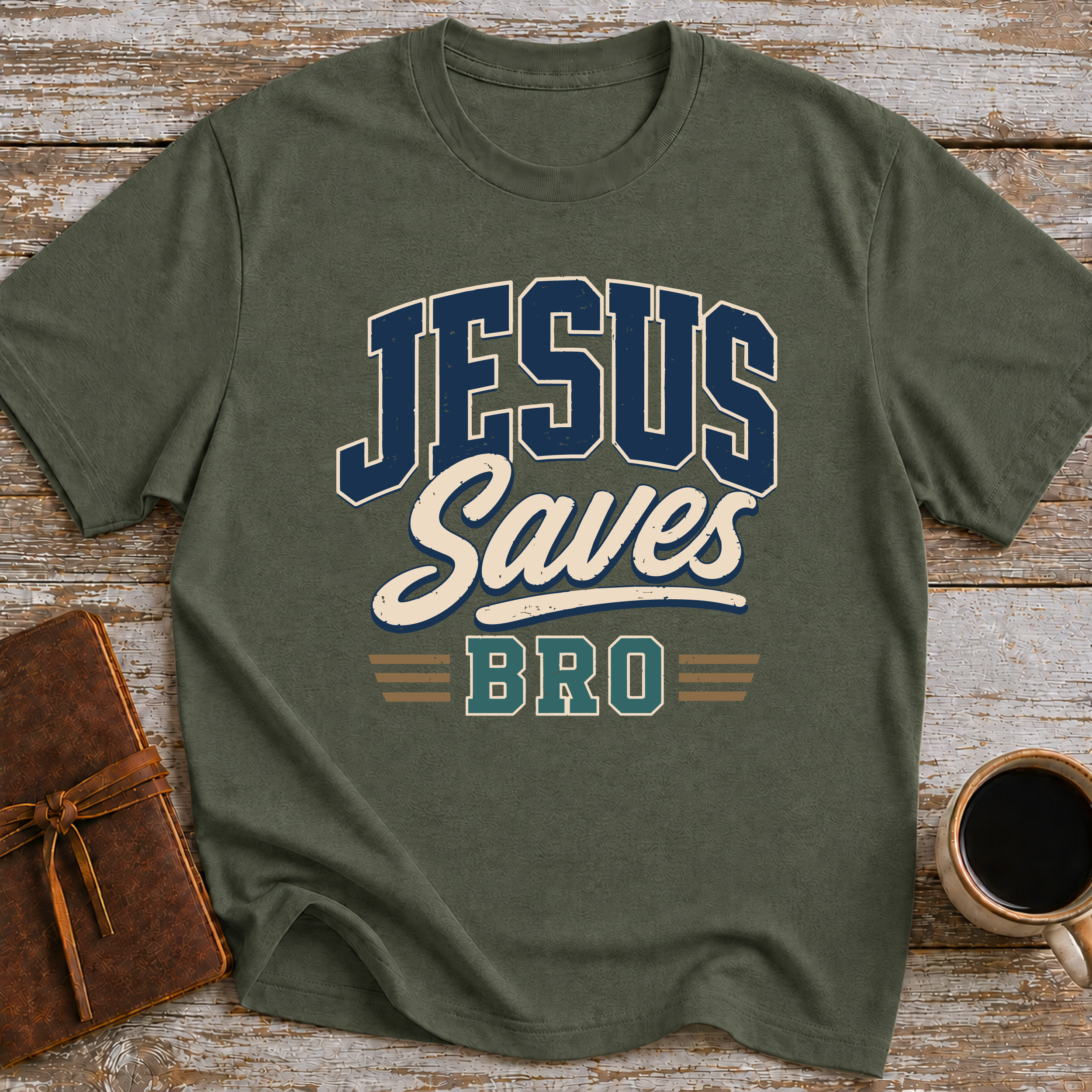 Jesus Saves Bro - T-Shirt