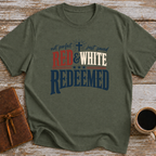 Red And White Redeemed - T-Shirt