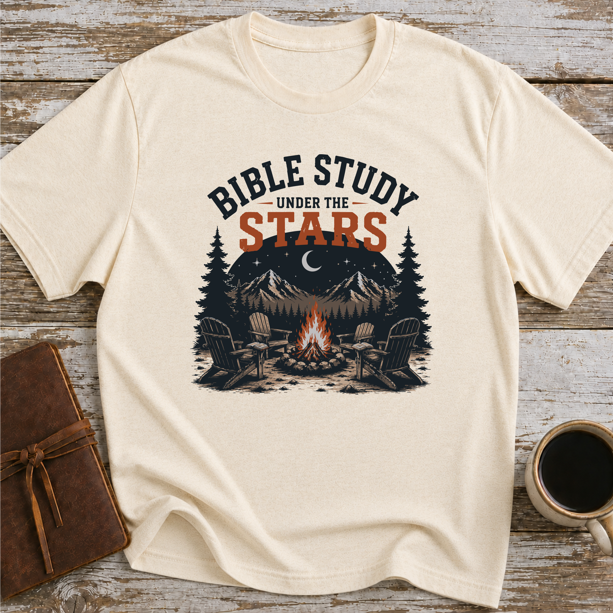 Bible Study Under The Stars - T-Shirt