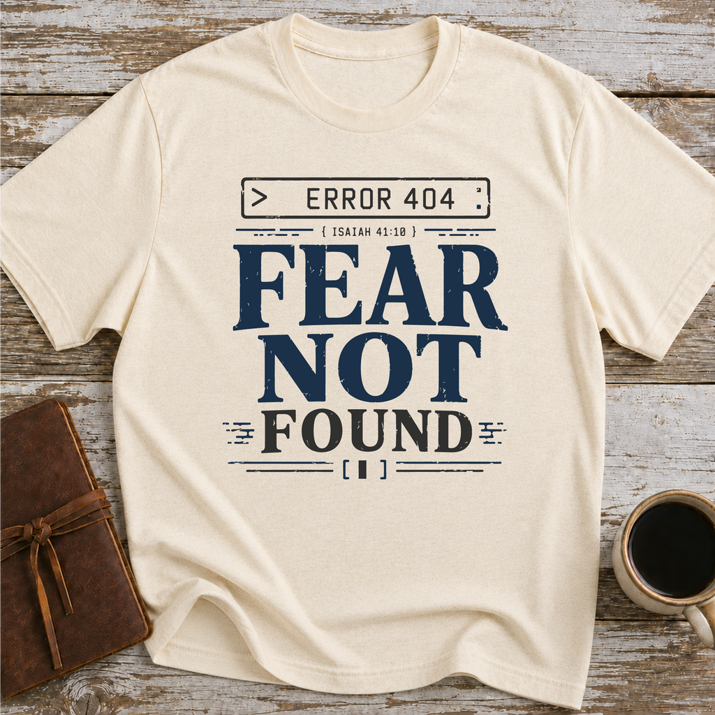 Error 404 Fear Not Found - T-Shirt
