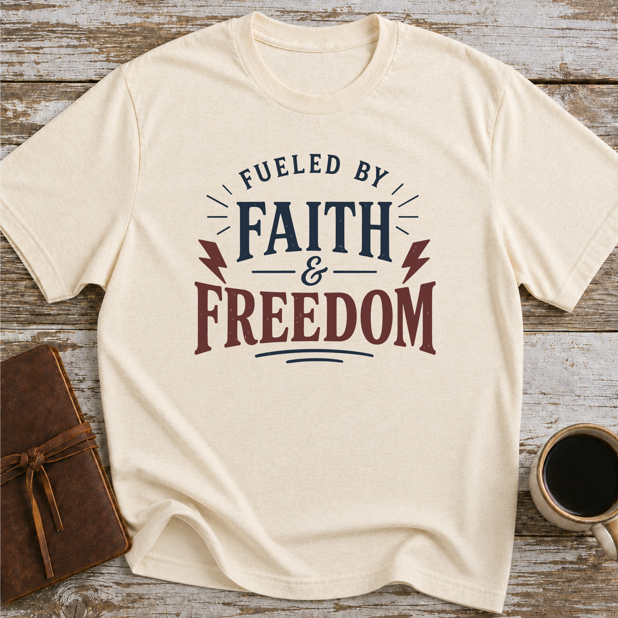 Fueled By Faith And Freedom - T-Shirt