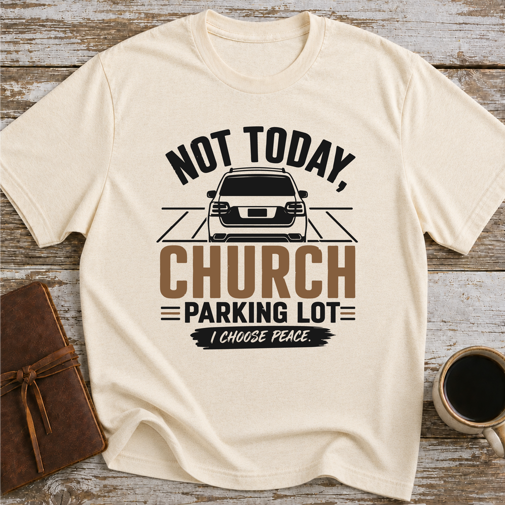 Not Today, Church Parking Lot - T-Shirt