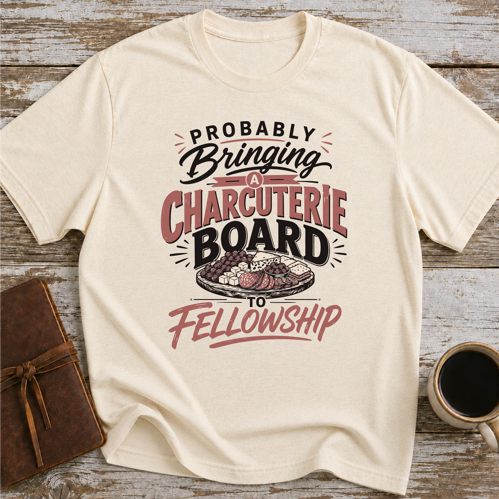 Probably Bringing A Charcuterie Board To Fellowship - T-Shirt