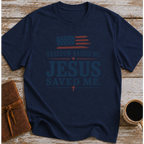 Freedom Raised Me, Jesus Saved Me - T-Shirt