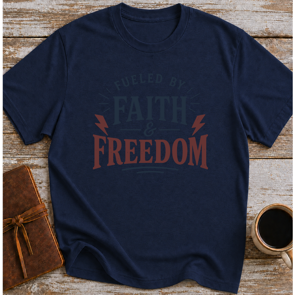 Fueled By Faith And Freedom - T-Shirt