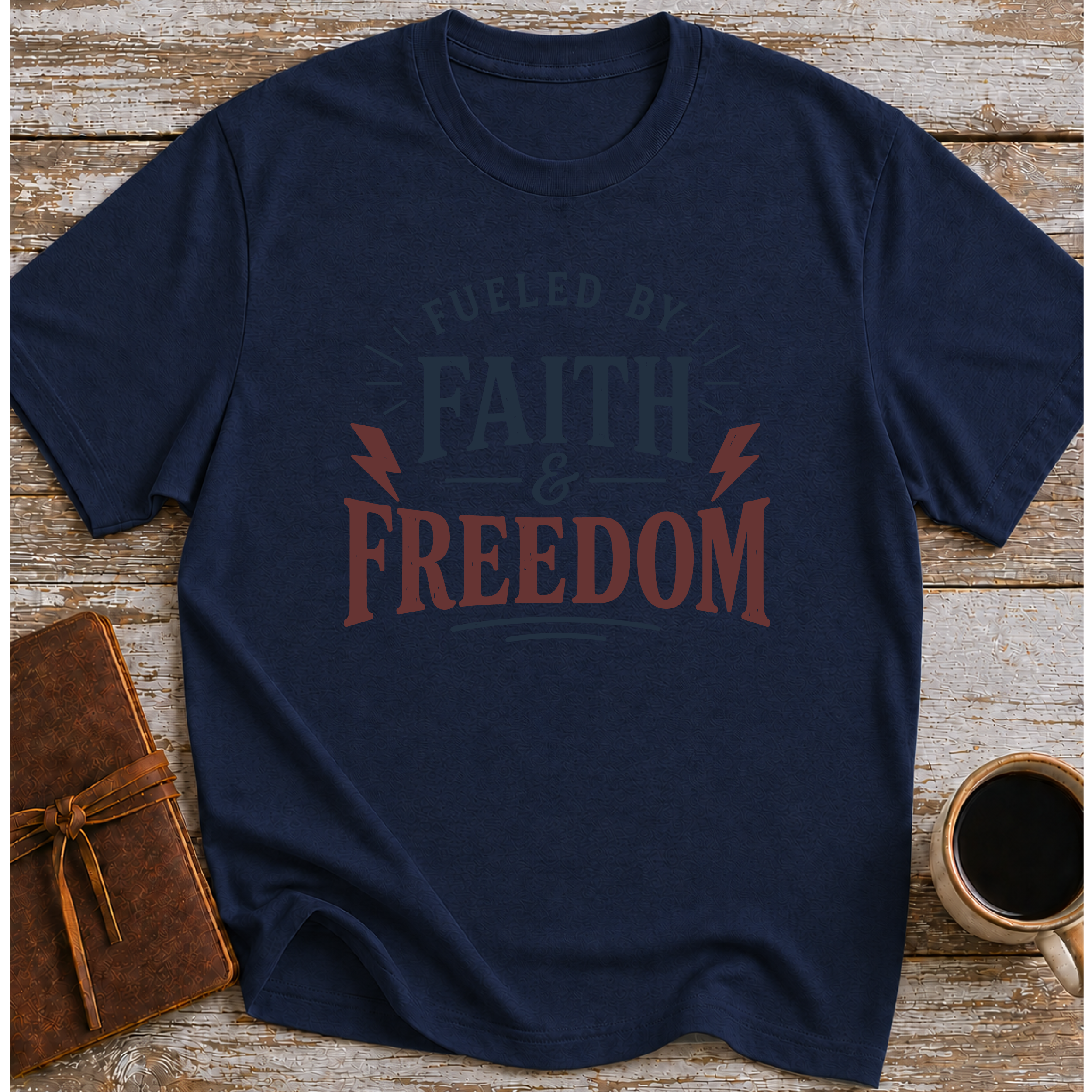 Fueled By Faith And Freedom - T-Shirt