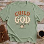 Child Of God Social Club Can't Believe I Got In - T-Shirt