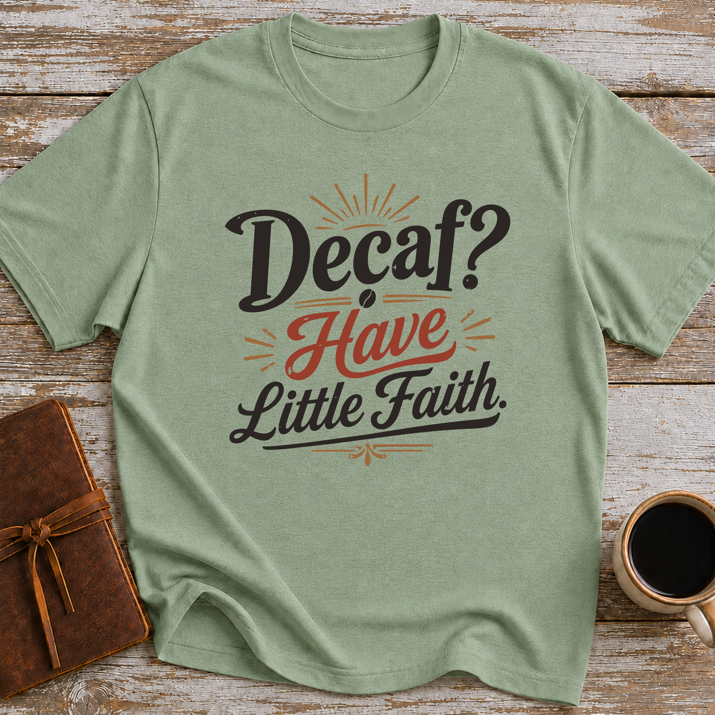 Decaf Have Little Faith - T-Shirt