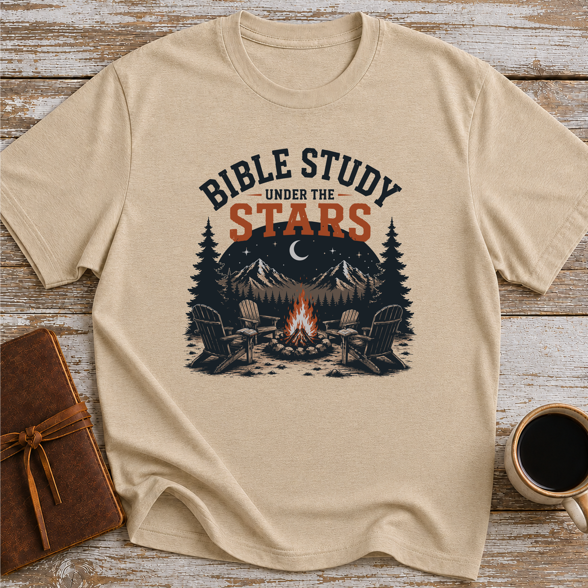 Bible Study Under The Stars - T-Shirt