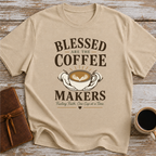 Blessed Are The Coffee Makers - T-Shirt