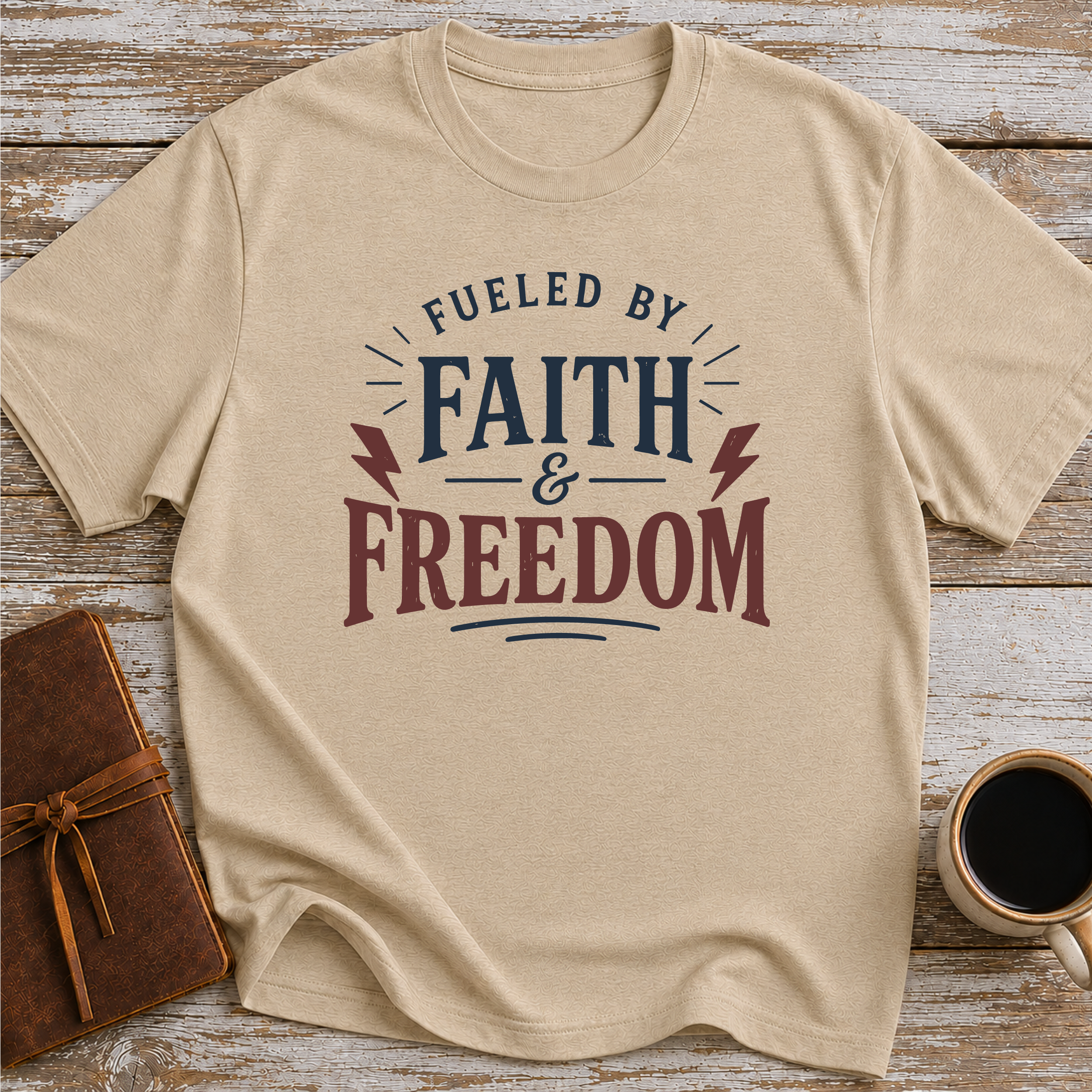 Fueled By Faith And Freedom - T-Shirt