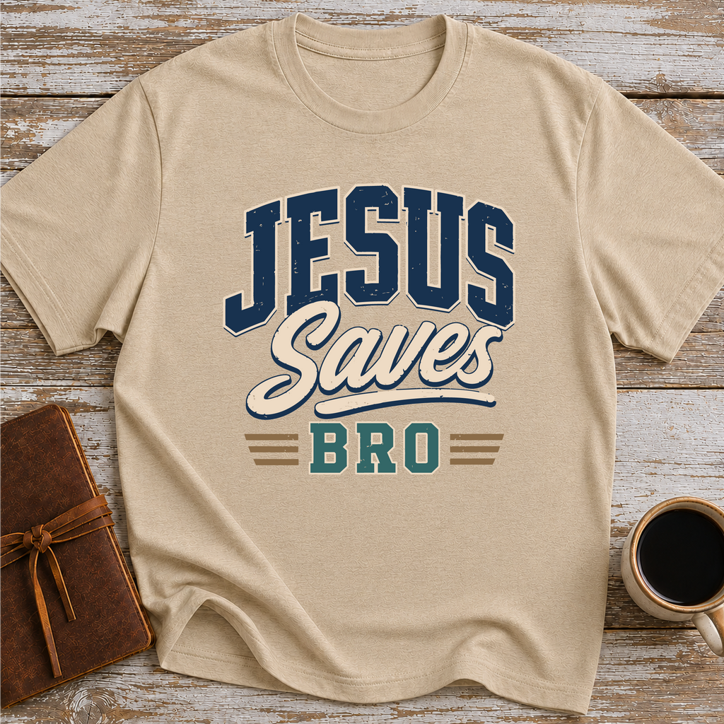 Jesus Saves Bro - T-Shirt