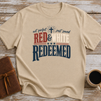 Red And White Redeemed - T-Shirt