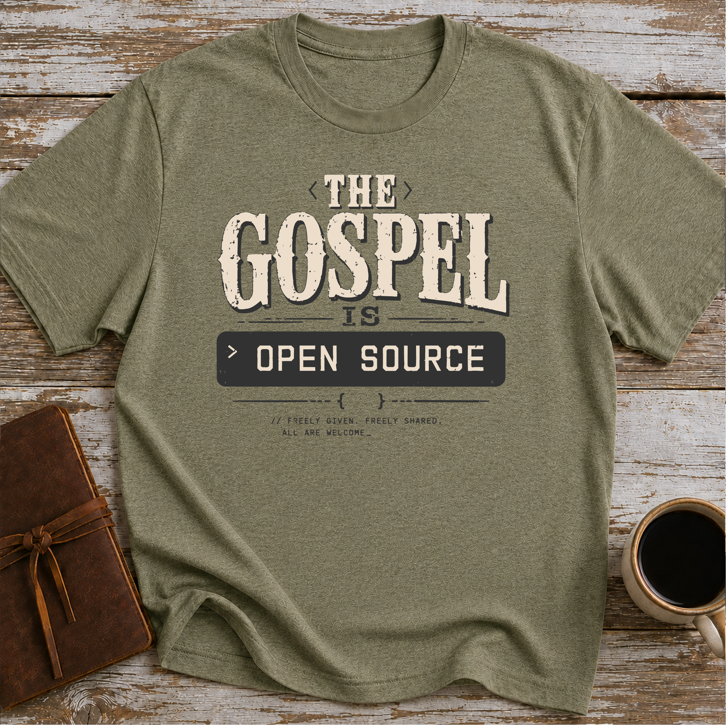 The Gospel Is Open Source T-Shirt