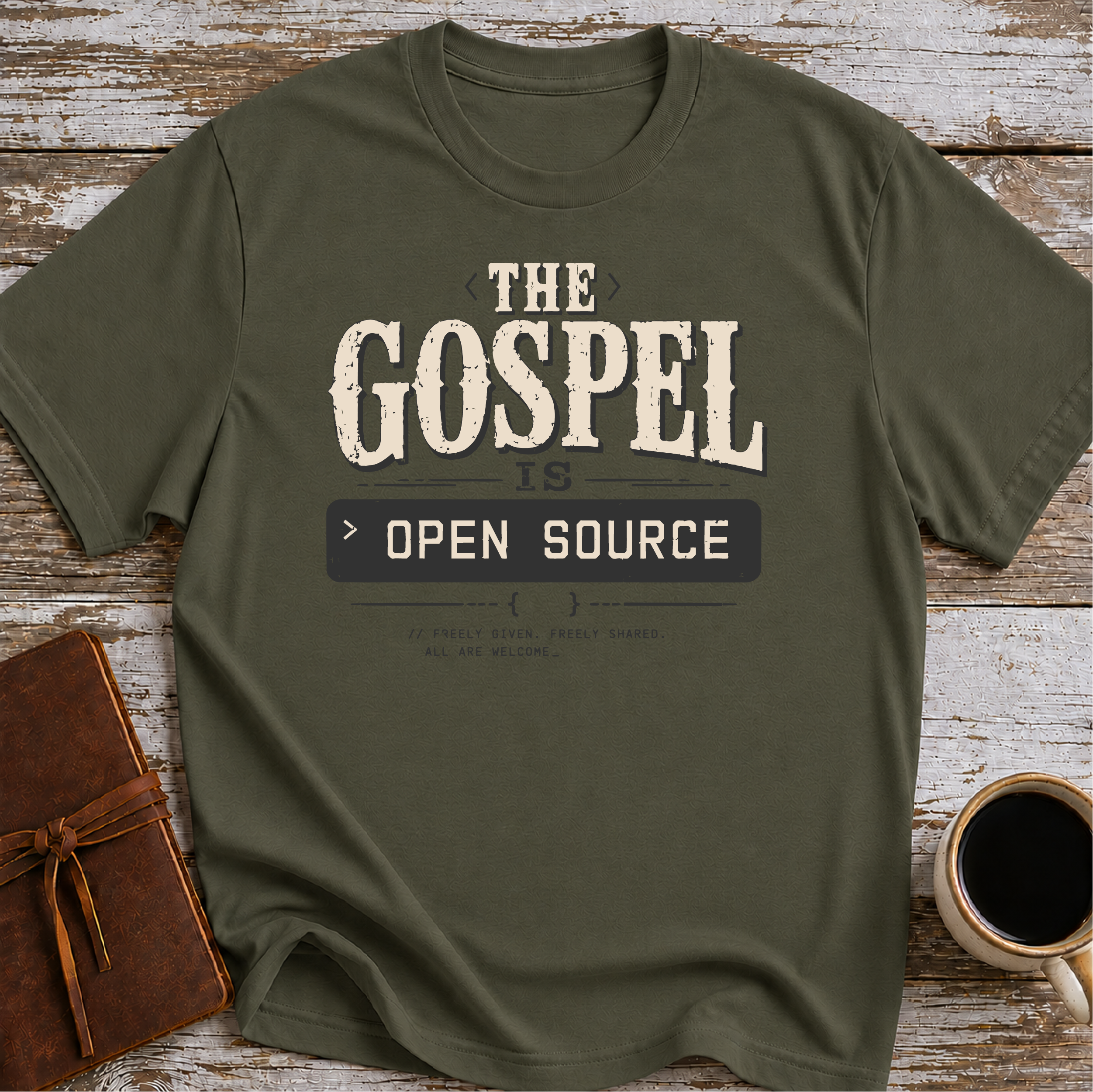 The Gospel Is Open Source T-Shirt
