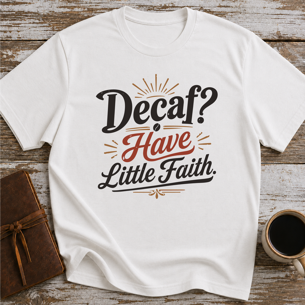 Decaf Have Little Faith - T-Shirt