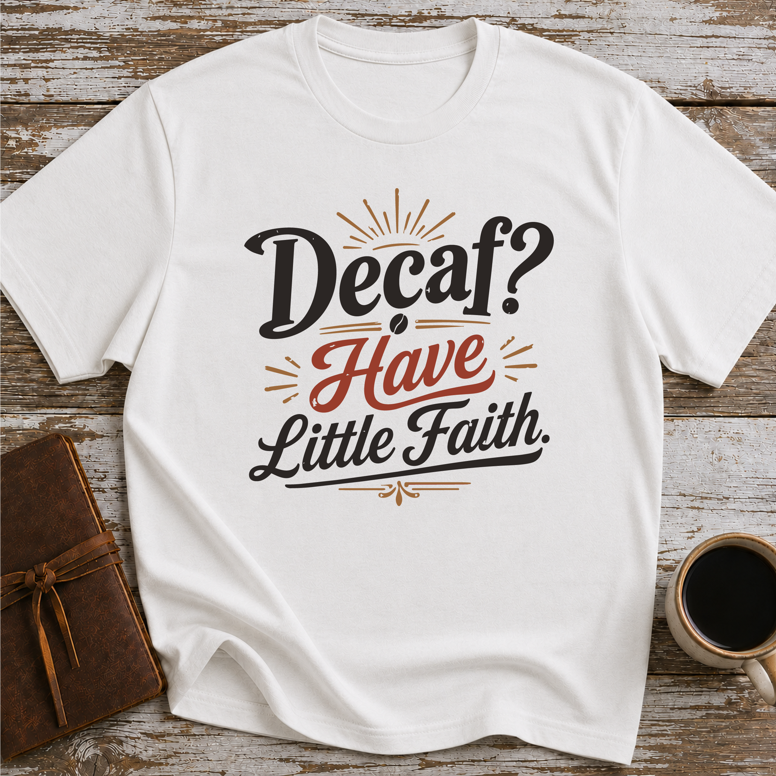 Decaf Have Little Faith - T-Shirt