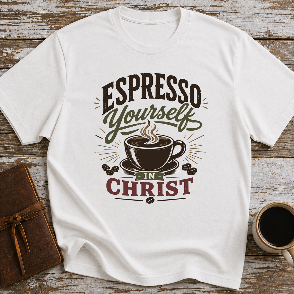 Espresso Yourself In Christ - T-Shirt