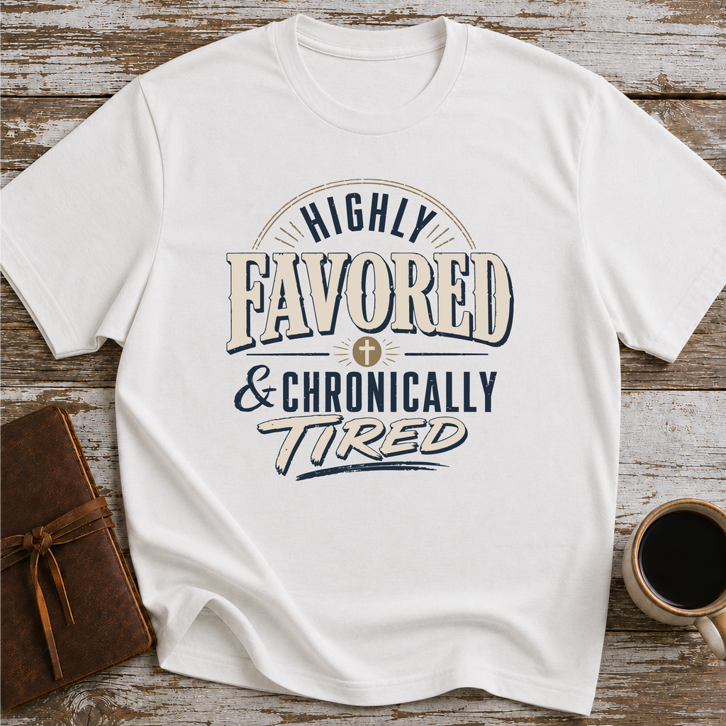 Highly Favored & Chronically Tired T-Shirt